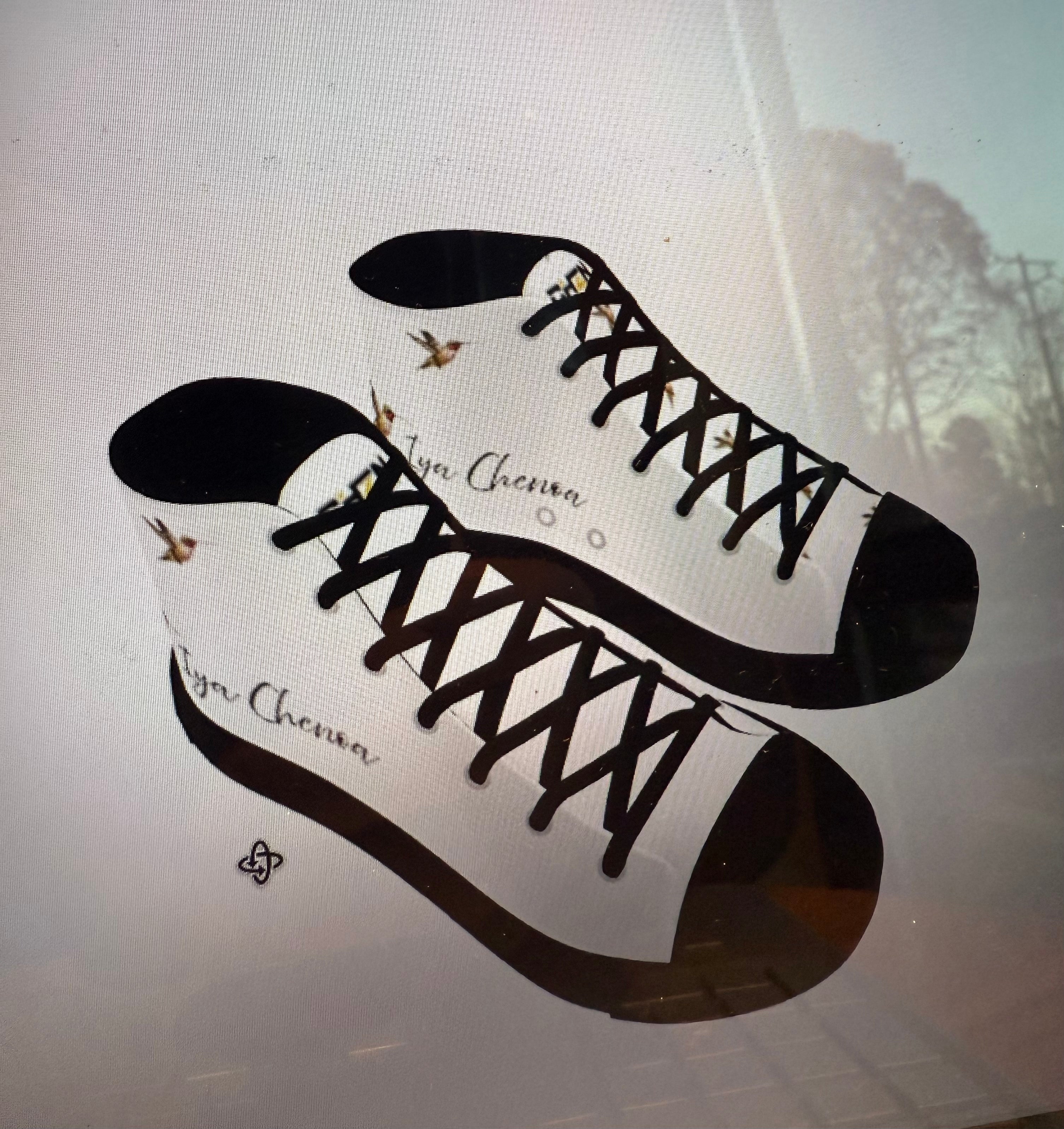 Chunky Platform White Sneakers