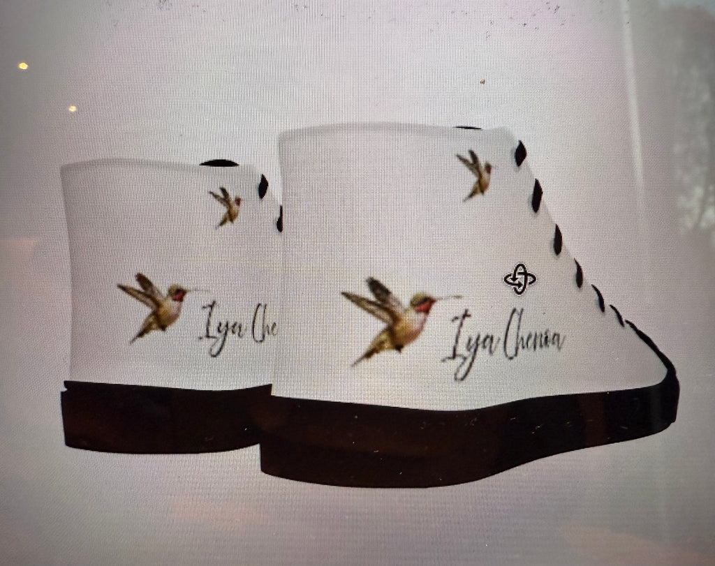 Chunky Platform White Sneakers