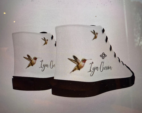 Chunky Platform White Sneakers