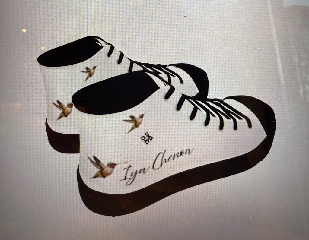 Chunky Platform White Sneakers